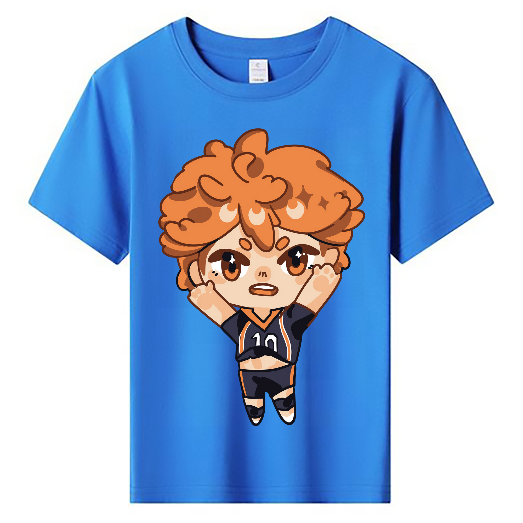 （画像用） ハイキュー!! Haikyu!! 綿100％キッズTシャツ（フロントプリント）